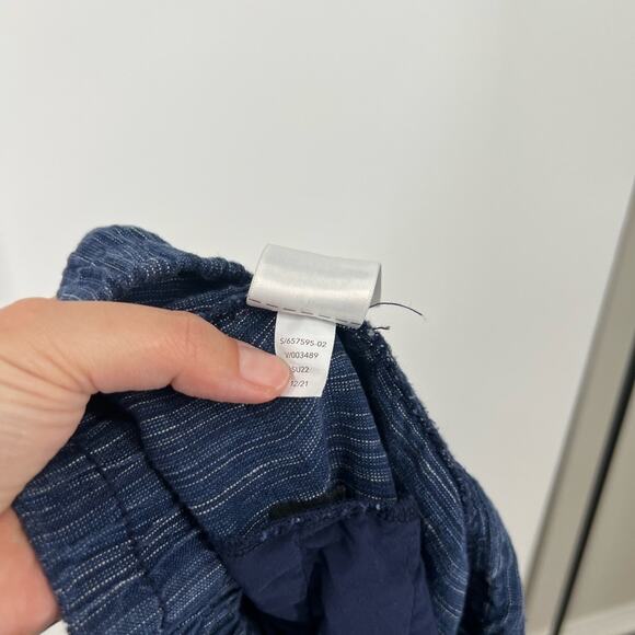 Athleta Cabo Linen Textured 4” Shorts Pull On Drawstring - Picture 6 of 6